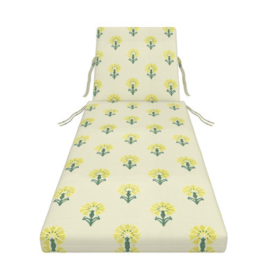 Amala Outdoor Sunbrella® Chaise Lounge Cushion by Birch Lane
