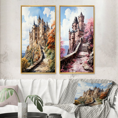 " Germany Hohenzollern Castle " 2 - Pieces
