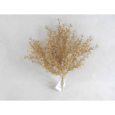12pc Artificial 13" Glitter Rosemary Bush X53