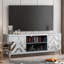Robson Mirror Doors, Open Shelves And 2 Cabinets