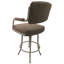 Tabouret de comptoir pivotant 26 po Melvin-1490183684-1490183685