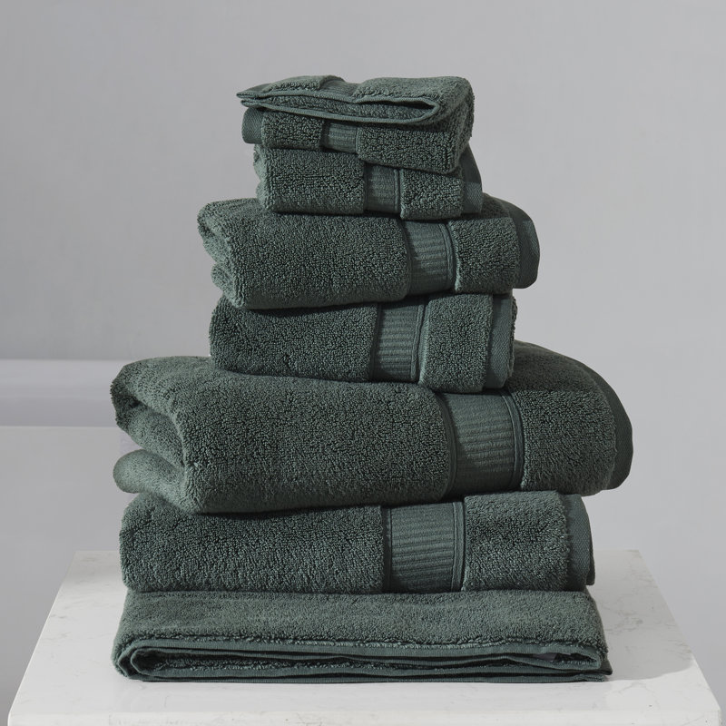 Belmore - Towel 6Pc. Towel Set, Seaweed