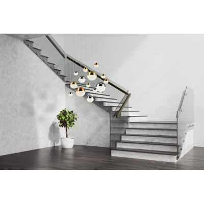 Othello 14 - Light Unique/Statement LED Chandelier