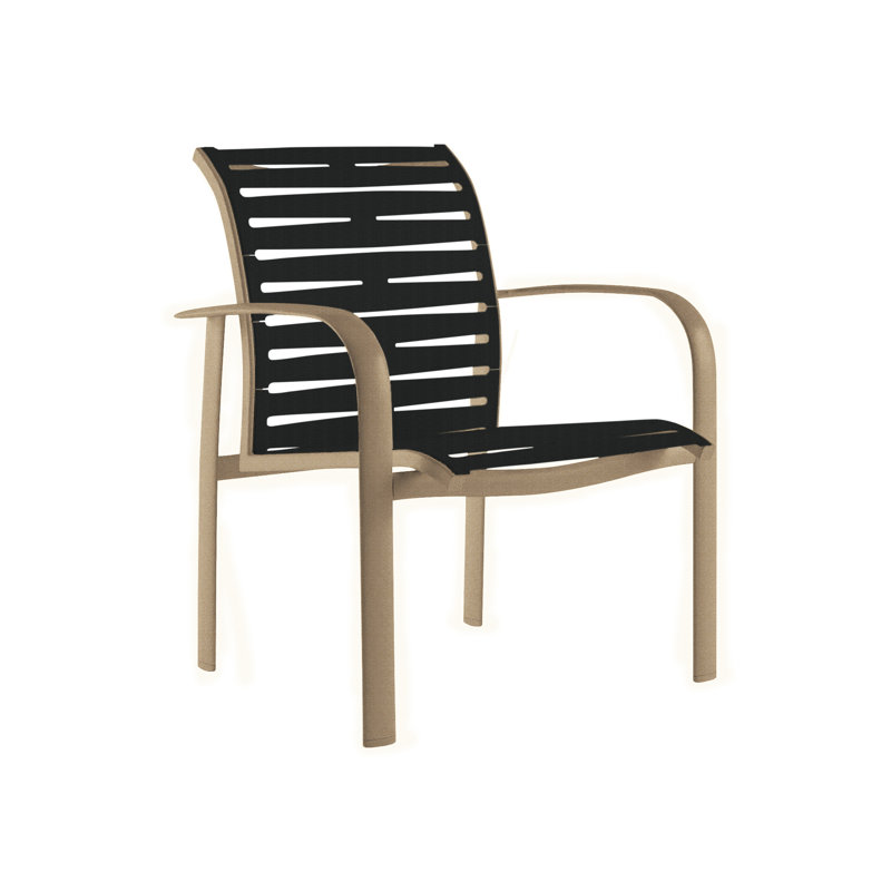 Fauteuil de patio Laguna Beach EZ SPAN ™ Laguna, Sonora, Obsidienne