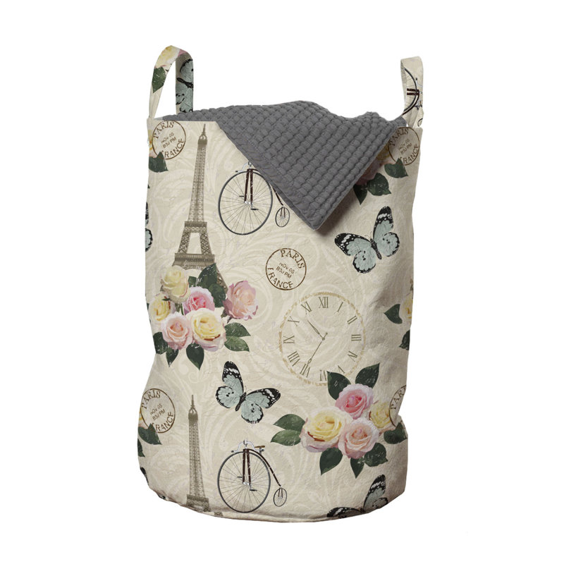 Fabric Laundry Bag with Handles