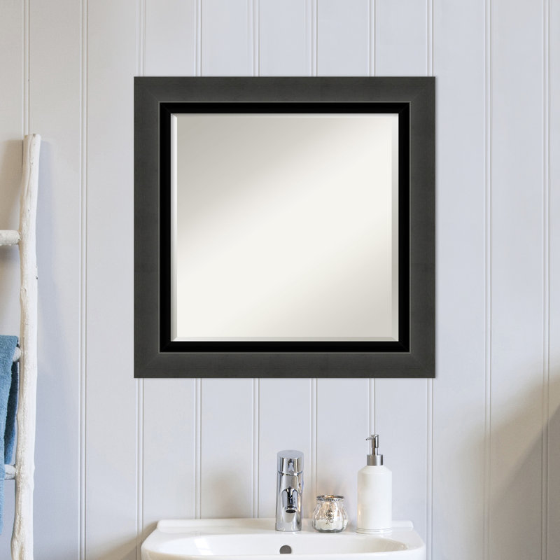 Tuttletown Flat Wall Mirror, 26" x 26"