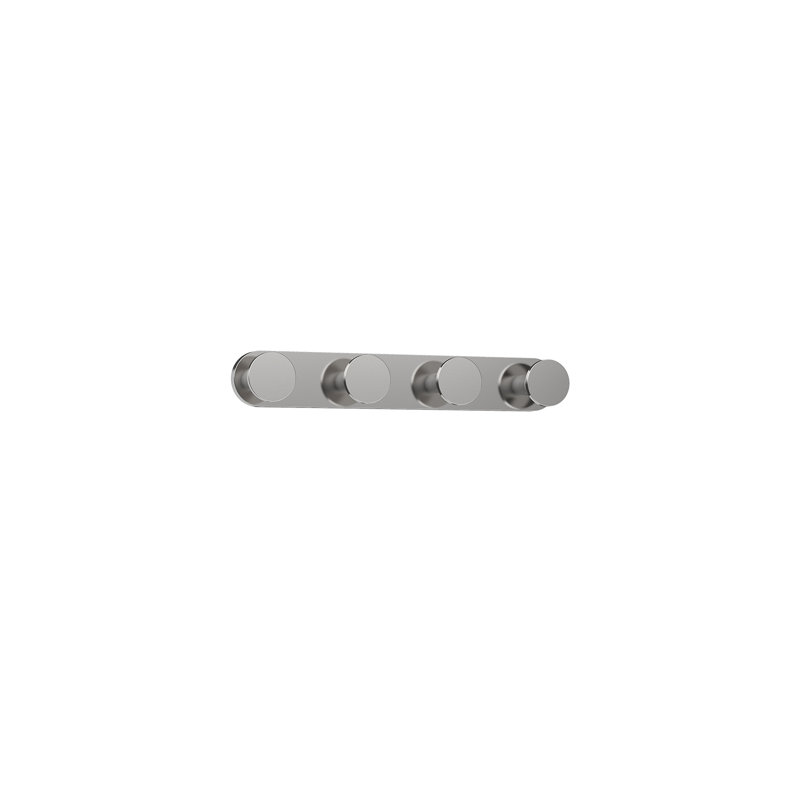 Edna 4 - Light LED Bath Bar, Brushed Nickel