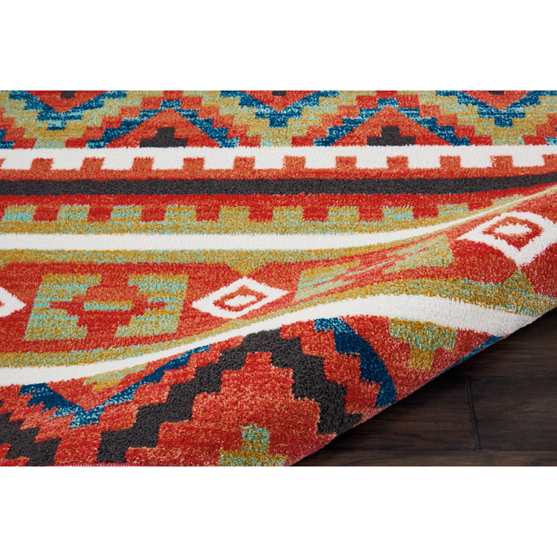 Bayles Southwestern Area Rug, Rectangle 160 x 229cm