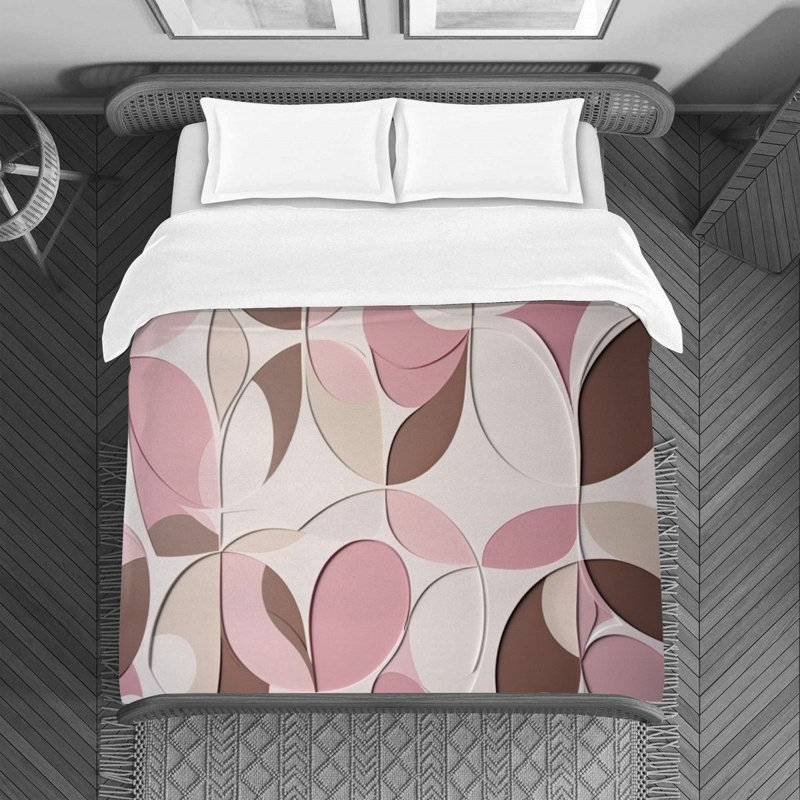 Funky Polyester Abstract Duvet Cover, Twin Duvet Cover