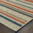 Izola Machine Woven Striped Area Rug-1881820177