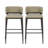 Henrik 30" Seat Height Metal & Faux Leather Bar Stools-1123566189