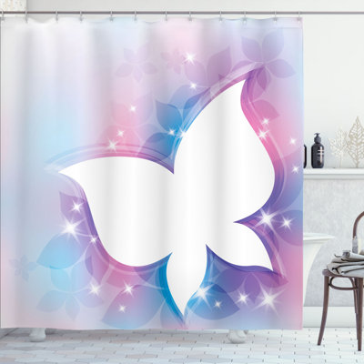Shower Curtain with Hooks Included