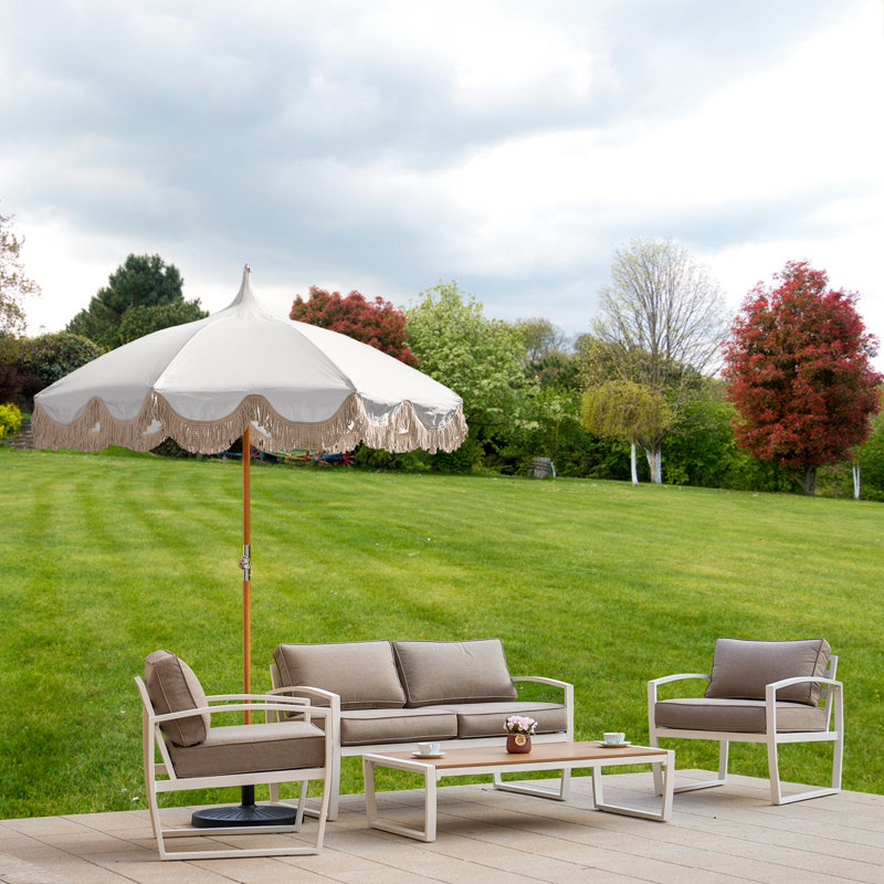  Parasol de 6,5 pi, Blanc