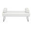 Eco Faux Leather Upholstered Bench-15392553