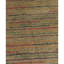 Hand Knotted Wool Striped Area Rug