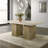 Beachampton Dining Table W/natrual Marble Top