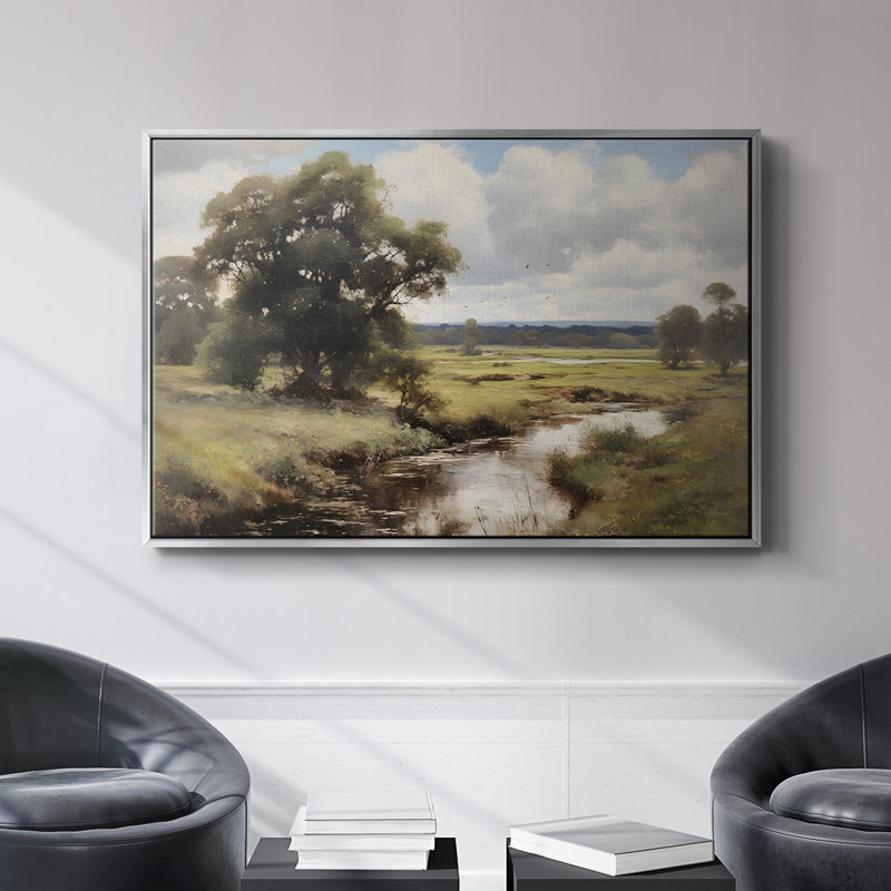 "Vintage Landscape -DCCCL" sur toile, H 17 po x l 25 po