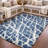 Premium Machine Washable Dream Shag ADS501 Crackle Rug-417734855-417734878
