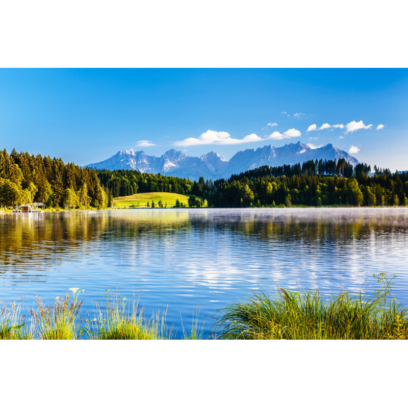 Wilder Kaiser, Austria by Lucentius - Wrapped Canvas Print, 61cm H x 91cm W x 3.8cm D