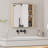 Multi-Function Mirror Cabinet, Wall Mounted Cabinet