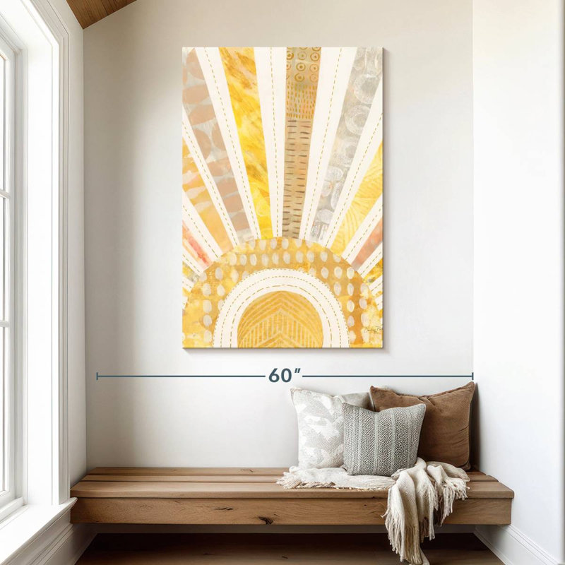 Oberle Boho Sunshine I, 48" H x 32" W