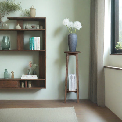 Solid Wood Plant Stand: Exquisite Craftsmanship