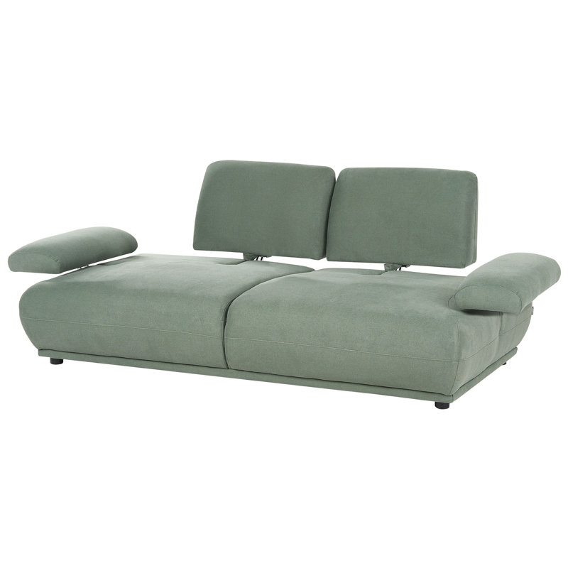 Chantil 3 Seater Fabric Sofa, Green