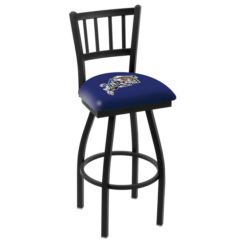 Tabouret de comptoir pivotant de 25 po NCAA, Midshipmen de la marine, 25 po de hauteur
