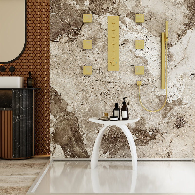 Tabouret de douche à surface solide et banc de douche Casainc