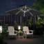 Arale 250cm Lighted Cantilever Parasol