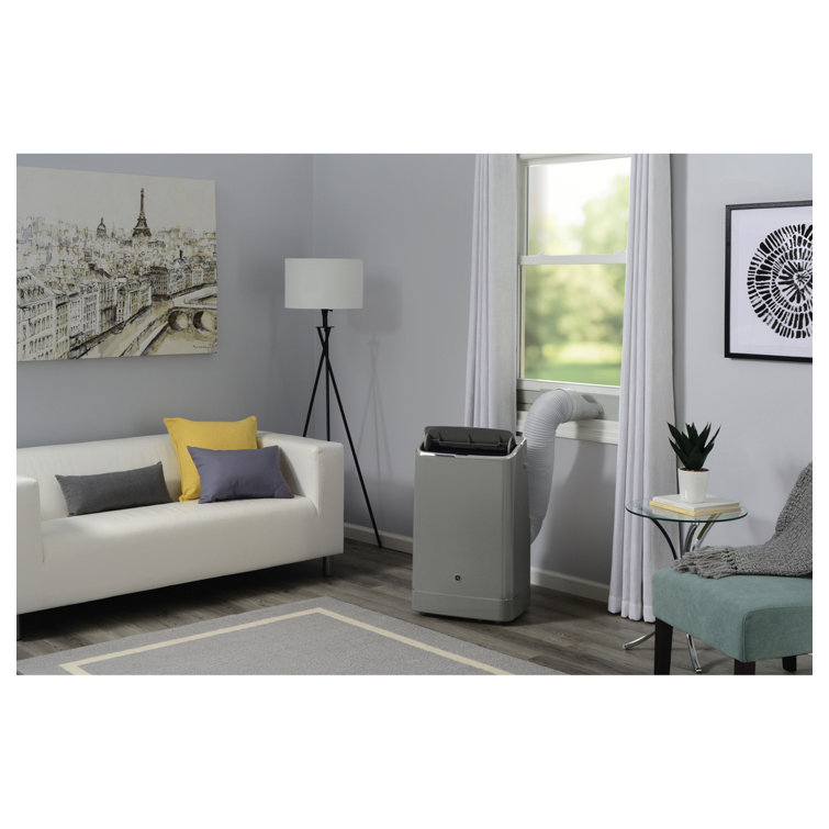 GE 10,000 BTU Smart Portable Air Conditioner For Medium Rooms Up To 450 Sq Ft.