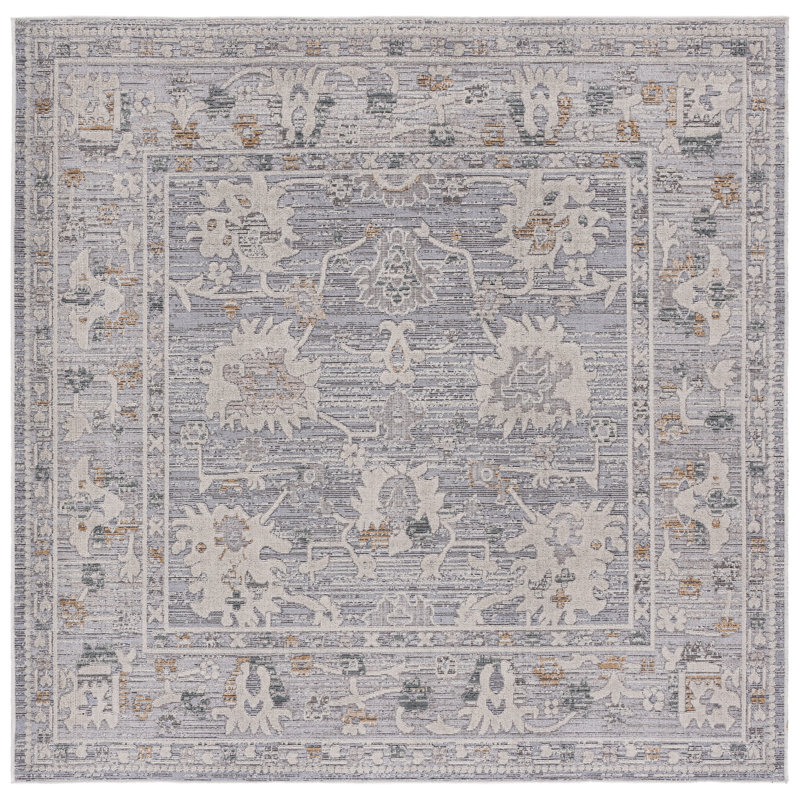 Miranda 310 Performance Oriental Rug, Square 6'6"