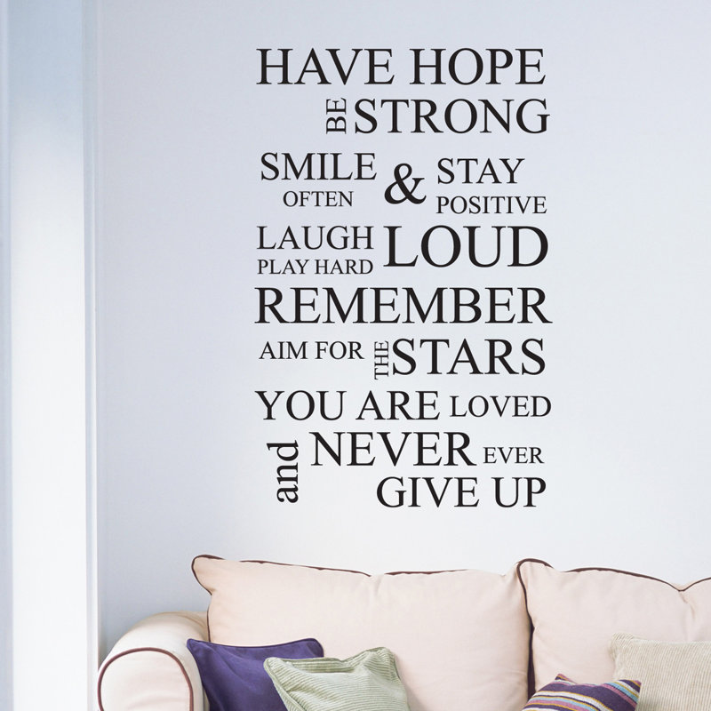 Wall Decal, Blue