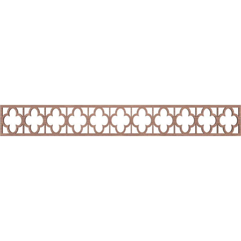 Moulure à panneau Woodall, H 6 po x l 46,5 po x P 0,375 po, Noyer