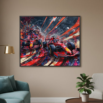 Single Picture Frame LED Illuminated Wall Art Wall Art on Glass / Aluminium