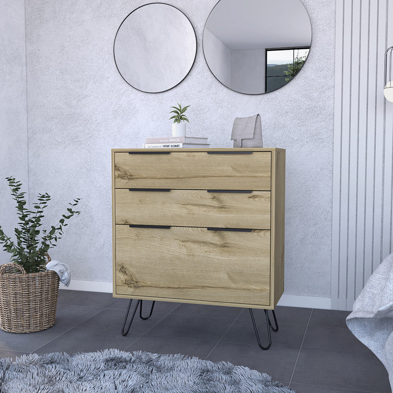 Three Drawers Dresser