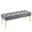 Velvet Upholstered Bench-38248808