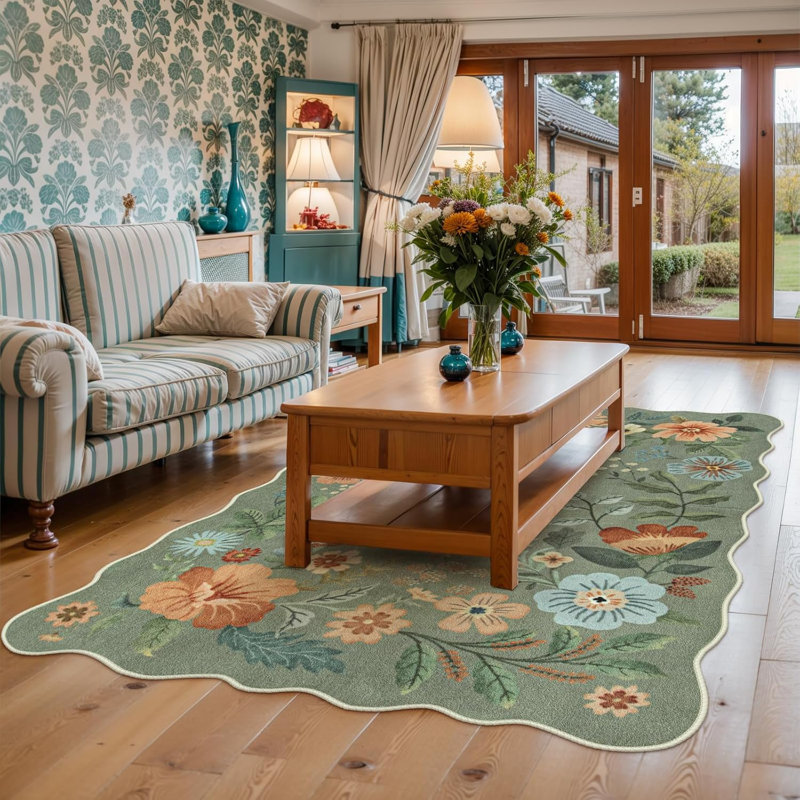Flower Living Room Carpet