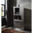 Bailee 2-Door Corner Cabinet, Aluminum