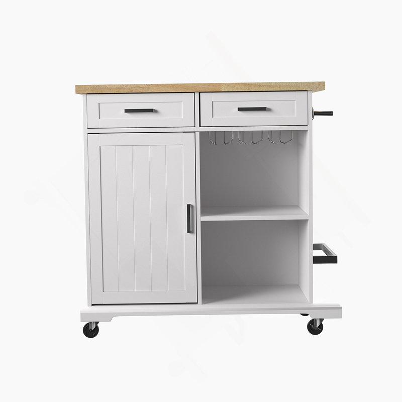Îlot de cuisine avec rangement Warkin