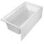 Baignoire de trempage en alcôve 60 "x 32" Architec (drain non inclus) - Blanc-2043119784