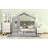  Kids House Bed With Storage Drawers & Shelf-1241058385-1241058384