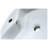 ANZZI Vitruvius Series 18.5'' White Vitreous China Circular Bathroom Sink with Overflow