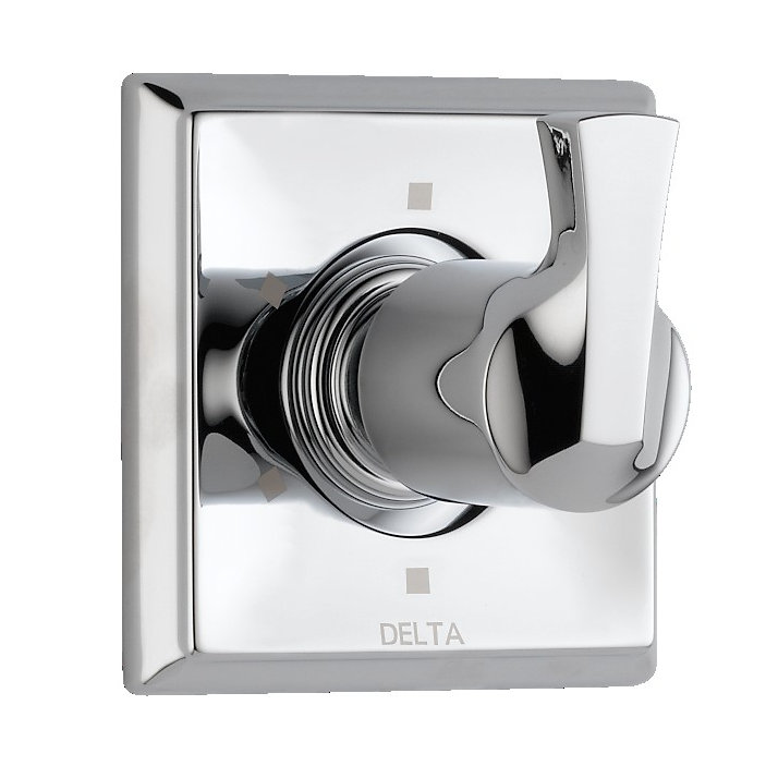 Dryden Diverter Faucet Trim Only with Level Handles Delta