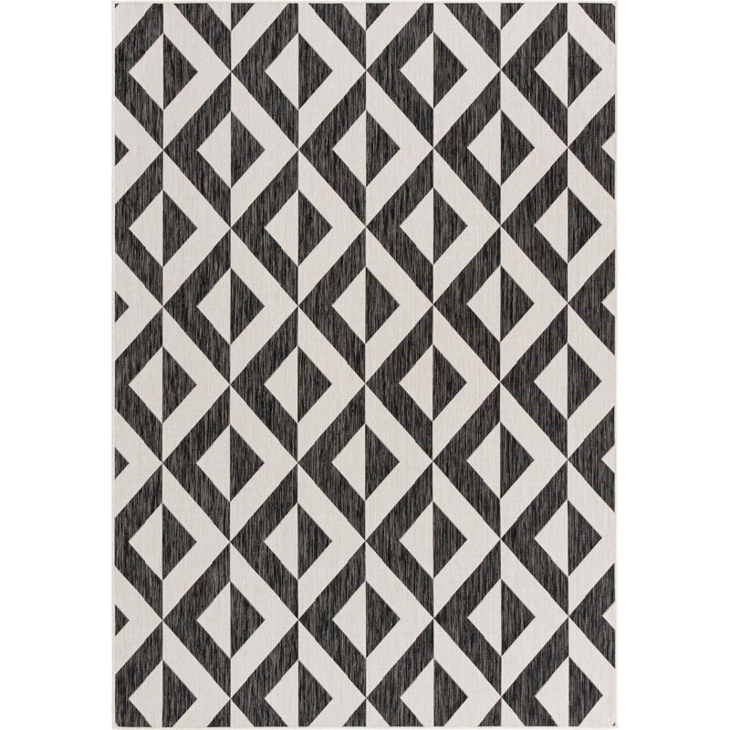 Tapis intérieur / extérieur Jill Zarin Napa, Rectangle 7 pi 1 po x 10 pi