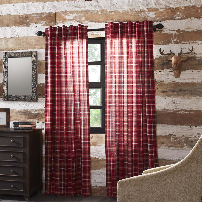 Paire de rideaux obscurcissant avec passe-tringle Burley, l 40 po x L 84 po