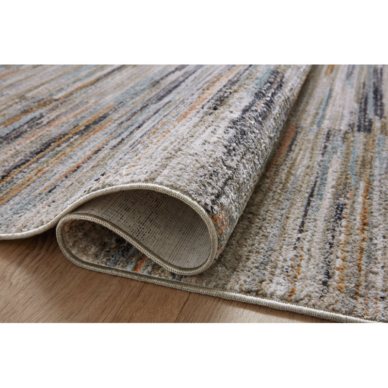 Abstract Indoor Rug, Square 1'6"