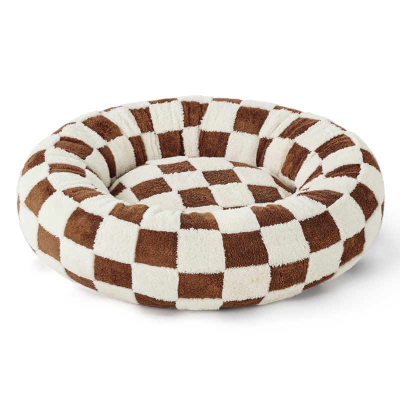 Lit pour chien Lesure Donut Lesure, Nuage brun, L (H 8 po x l 36 po x P 36 po)