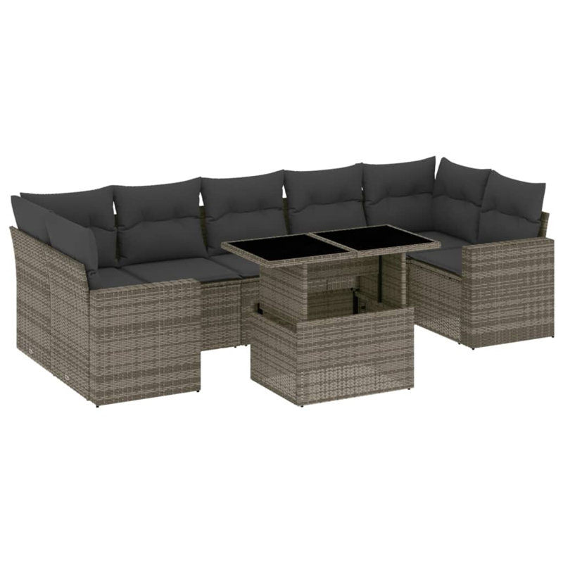 Ensemble de canapé de jardin Vidaxl