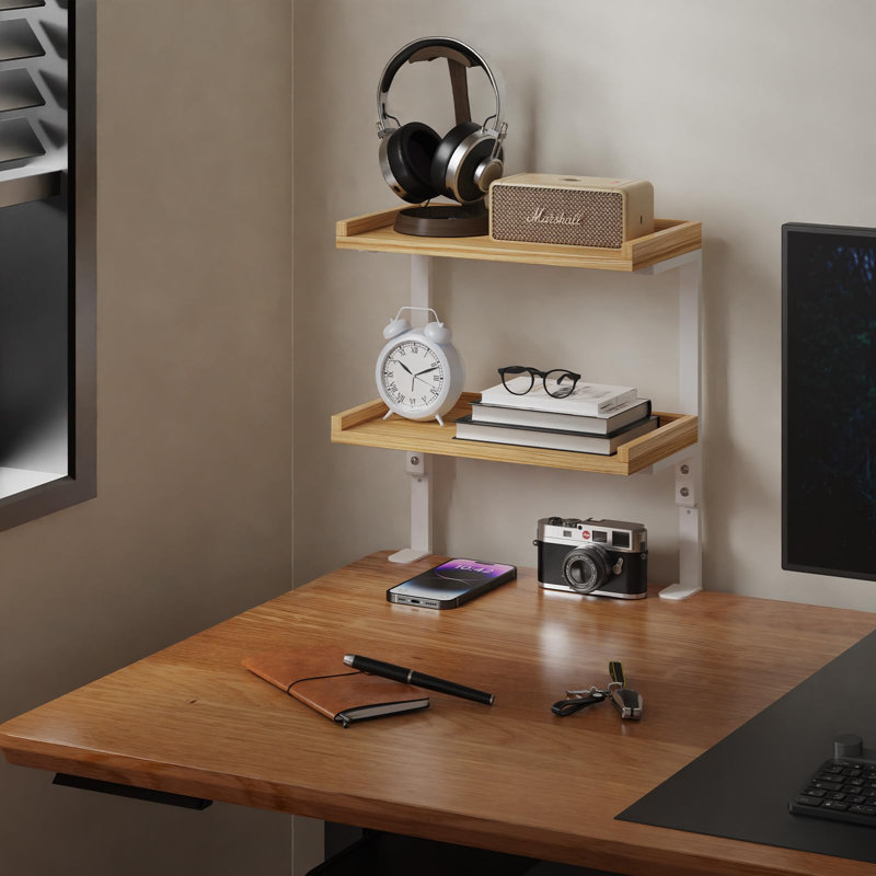 Metal,Manufactured Wood Desk Organiser